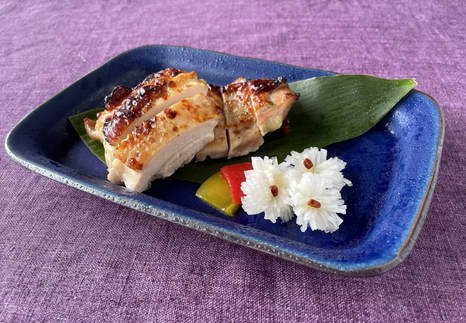 鶏の焼き物柚子胡椒風味